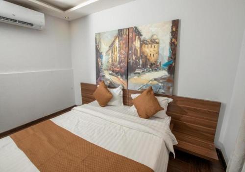 Postel nebo postele na pokoji v ubytování Mira Suite