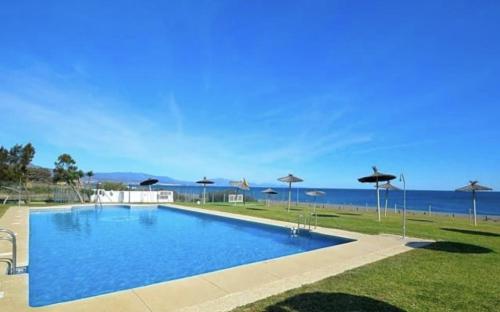 Bazén v ubytování Aldea beach, manilva nebo v jeho okolí