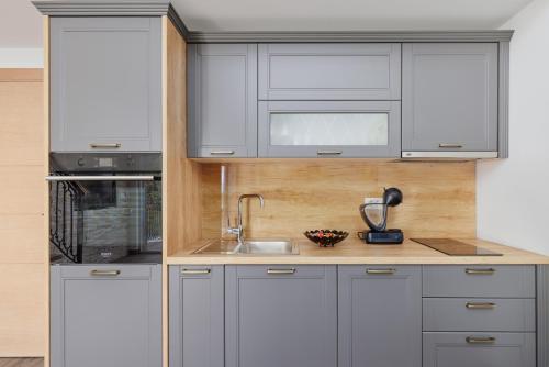 Carpe Diem Apartmentsにあるキッチンまたは簡易キッチン