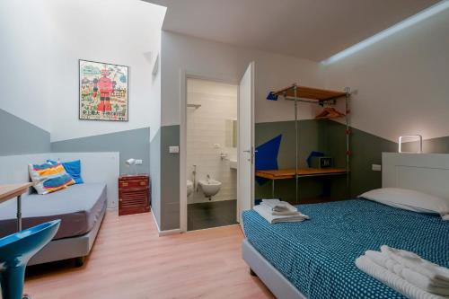 Ein Bett oder Betten in einem Zimmer der Unterkunft Funtanir Rooms