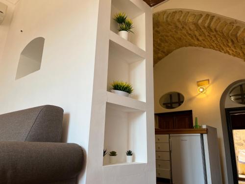 Cucina o angolo cottura di La Rupe Apartments Tropea