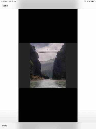 a screenshot of a picture of a river at Woodland lodge, apartment in Derry Londonderry