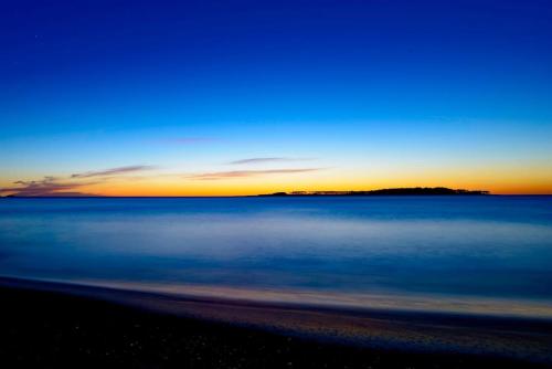 - Vistas al océano al atardecer en Loft House - Playa Mansa, en Punta del Este