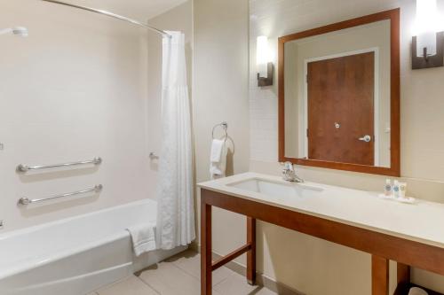 ห้องน้ำของ Comfort Suites St George - University Area