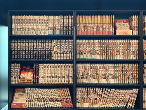 東京にあるHOTEL TAVINOS Hamamatsuchoのたくさんの本棚