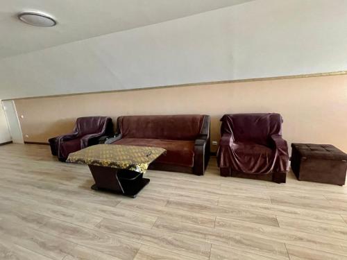 Ruang duduk di Дом Отдыха
