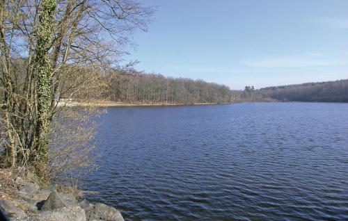 a large body of water with trees in the background at 2 Bedroom Lovely Home In Dimont in Dimont