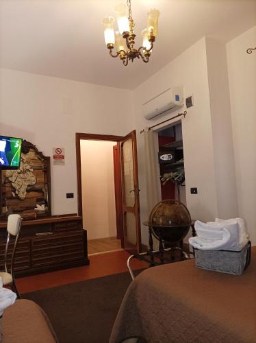 TV a/nebo společenská místnost v ubytování B&B Centrum Palmi