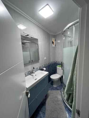 Koupelna v ubytování apartamento Gijón