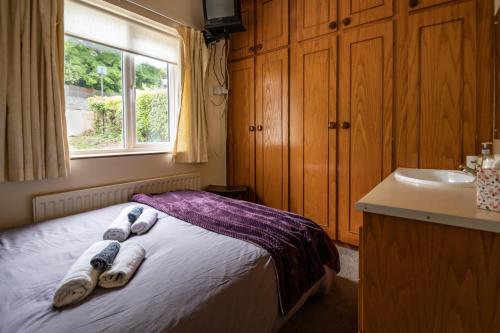 En eller flere senge i et værelse på Gleann Na Smol