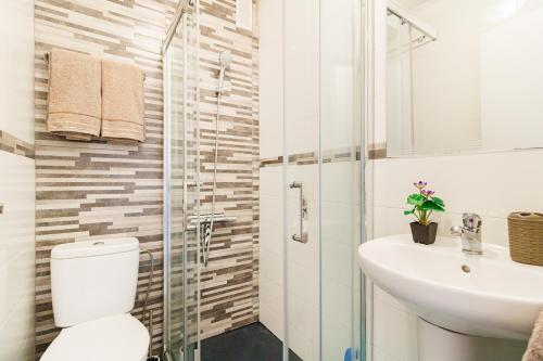 Koupelna v ubytování Fantastic Seaview