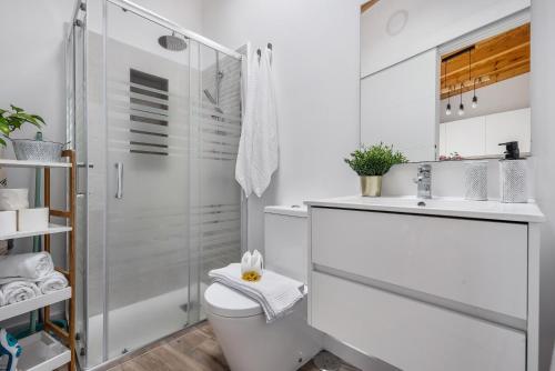 A bathroom at Casa Adayeim 2