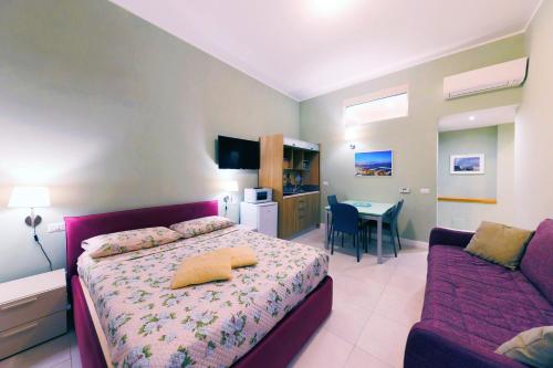 Televisyen dan/atau pusat hiburan di B&B La Certosa di San Martino