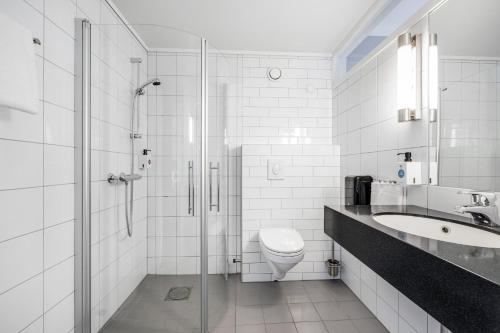 Koupelna v ubytování Quality Airport Hotel Værnes