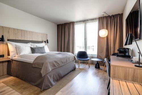 Postel nebo postele na pokoji v ubytování Quality Airport Hotel Værnes