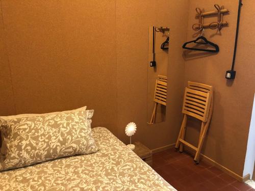 Postel nebo postele na pokoji v ubytování Il piccolo Loft