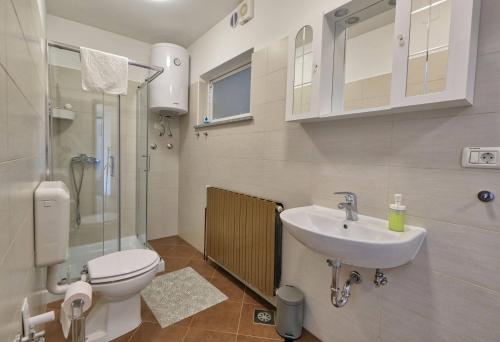 Koupelna v ubytování Počitniška hiša Miklavčič Primorska