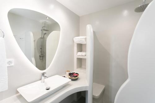 Et badeværelse på MNP Apartments
