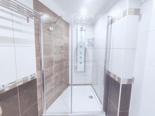 Koupelna v ubytování Bonito Apartamento en Parque Santiago 2