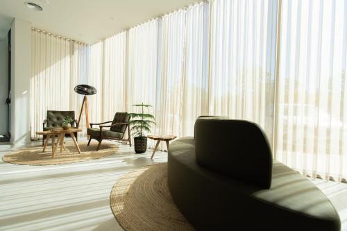 Χώρος καθιστικού στο Grapple Hotel & Spa