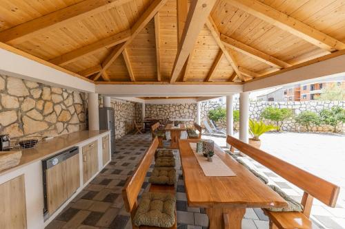 Et opholdsområde på Villa Mičić