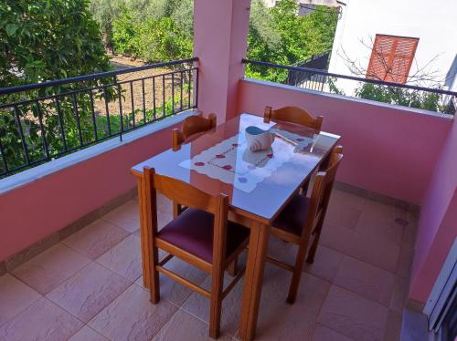 Balkón alebo terasa v ubytovaní villa hospitality