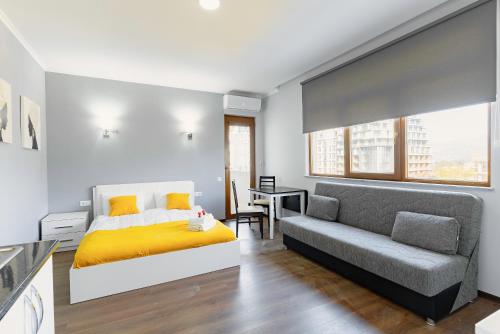 Cama o camas de una habitación en G-Point New Beach