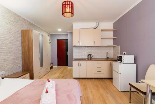 Una cocina o zona de cocina en G-Point New Beach
