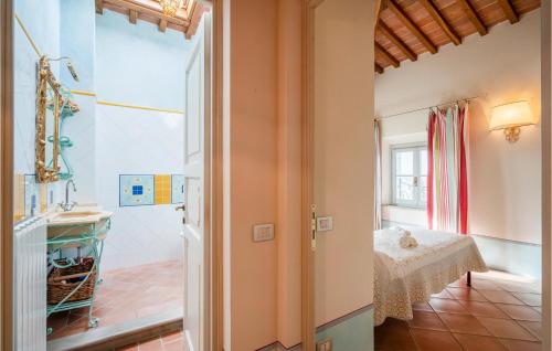 Ένα ή περισσότερα κρεβάτια σε δωμάτιο στο Villa Le Selve