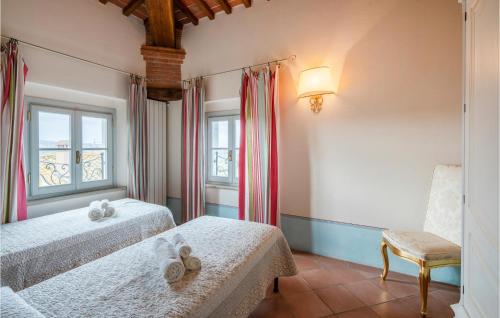 Ένα ή περισσότερα κρεβάτια σε δωμάτιο στο Villa Le Selve