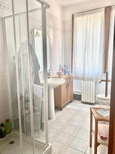 Ванная комната в Apartment with swimming pool in Manerba del Garda