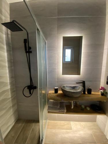 Phòng tắm tại Cozy flat elix