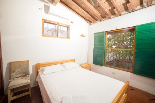Krevet ili kreveti u jedinici u objektu Casa Serrano - Callejón de Don Blas