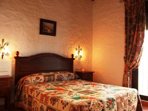 Кровать или кровати в номере Holiday home El Olivo Conil