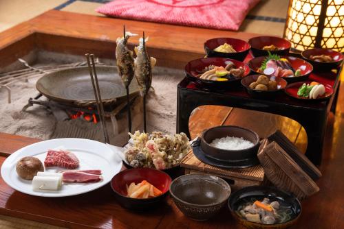 Comida en o cerca de este ryokan