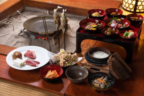 Comida en o cerca de este ryokan