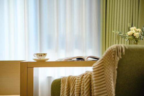 Posezení v ubytování Cheng Jin Hotel