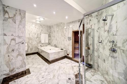 Koupelna v ubytování Vilnius Grand Resort
