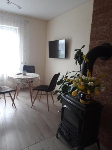 Μια τηλεόραση ή/και κέντρο ψυχαγωγίας στο LIUX apartamentai