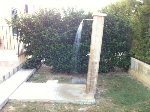 Jardín al aire libre en Case Vacanze Paradise Beach Vicino Cefalù PISCINA APERTA