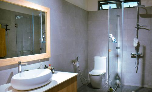 Kúpeľňa v ubytovaní Modern Design Villa - Trou aux Biches