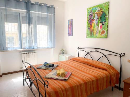A bed or beds in a room at Ondamare