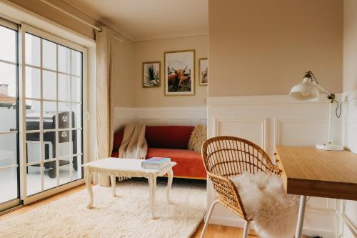 A seating area at Villa Rafa