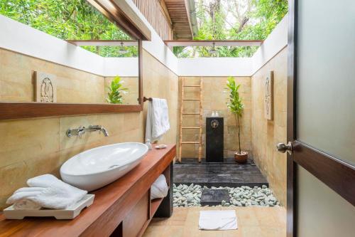 Kupaonica u objektu Siladen Resort & Spa