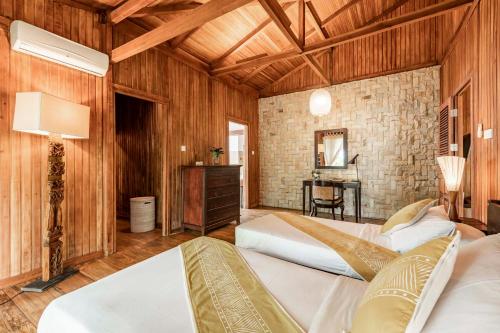 Postel nebo postele na pokoji v ubytování Siladen Resort & Spa