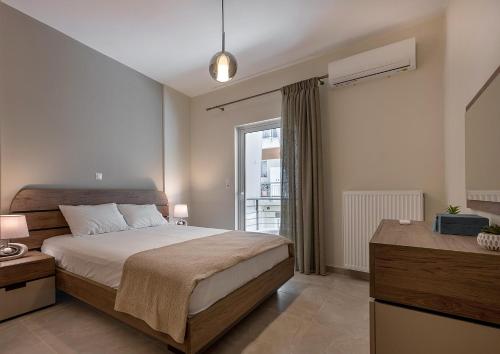 A bed or beds in a room at AMELIA HOUSE