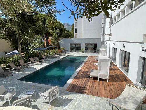 Πισίνα στο ή κοντά στο Best Western Hotel Casa Bianca, Piscine Intérieure et Extérieure