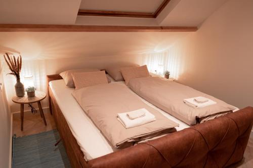 מיטה או מיטות בחדר ב-Kelp