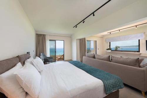 Posteľ alebo postele v izbe v ubytovaní Ixia Dream hotel - Adults only