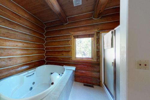 Un baño de Golden Saddle